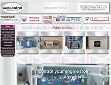 Tablet Screenshot of gencontrol.co.uk